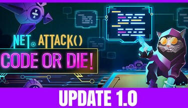 Net.Attack() - Code or Die! Bullet-heaven roguelite
